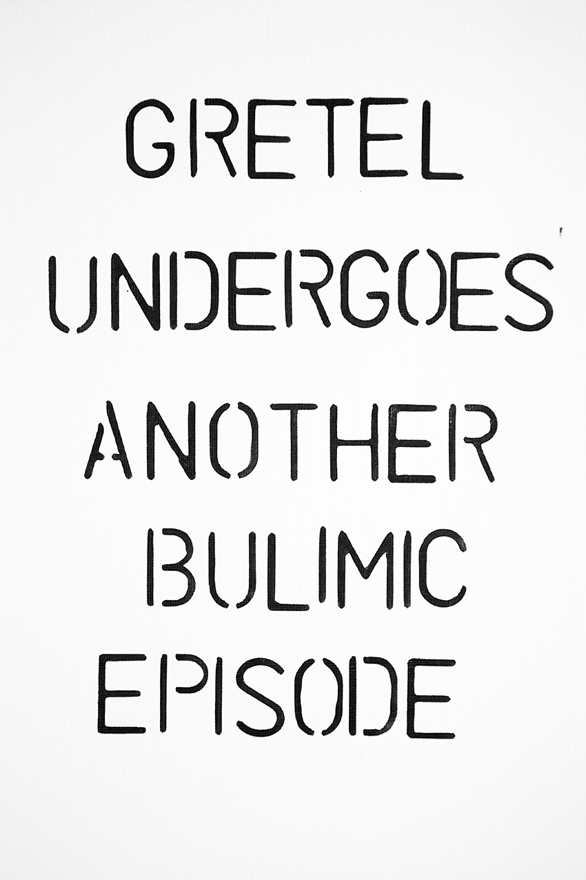 GRETEL UNDERGOES ANOTHER BULIMIC EPISODE