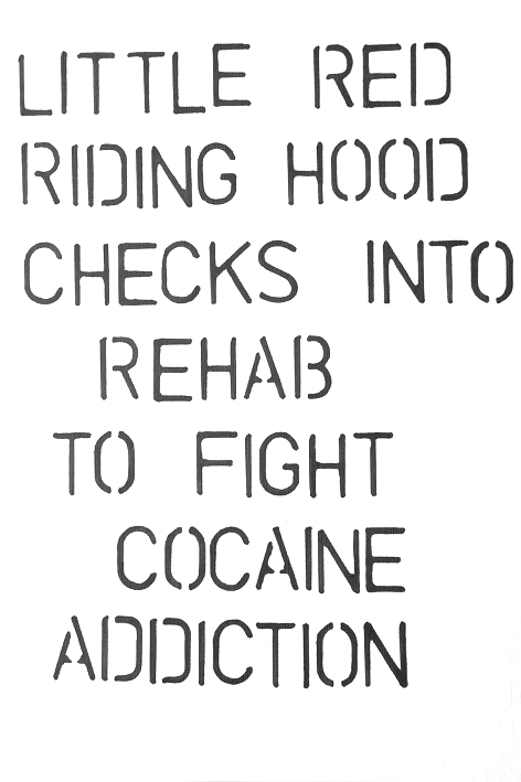 LITTLE RED RIDING HOOD CHECK INTO REHAB