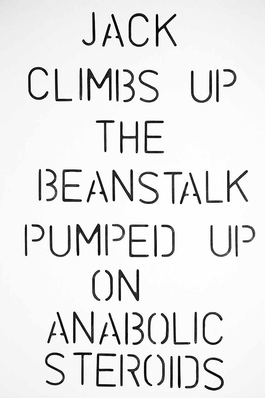 JACK CLIMBS UP THE BEANSTALK PUMPED UP ON ANABOLIC STEROIDS