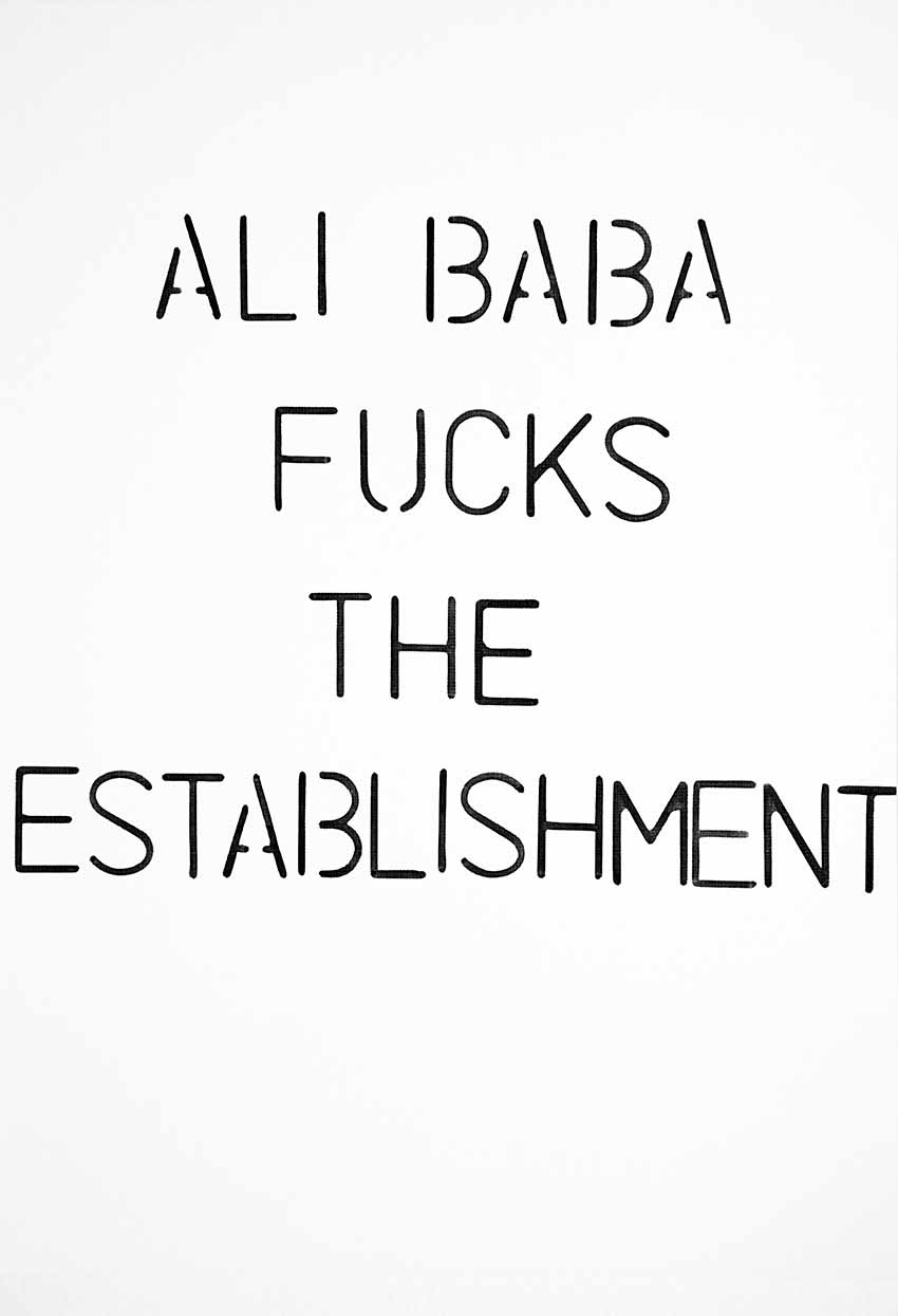 ALI BABA FUCKS THE ESTABLISHMENT