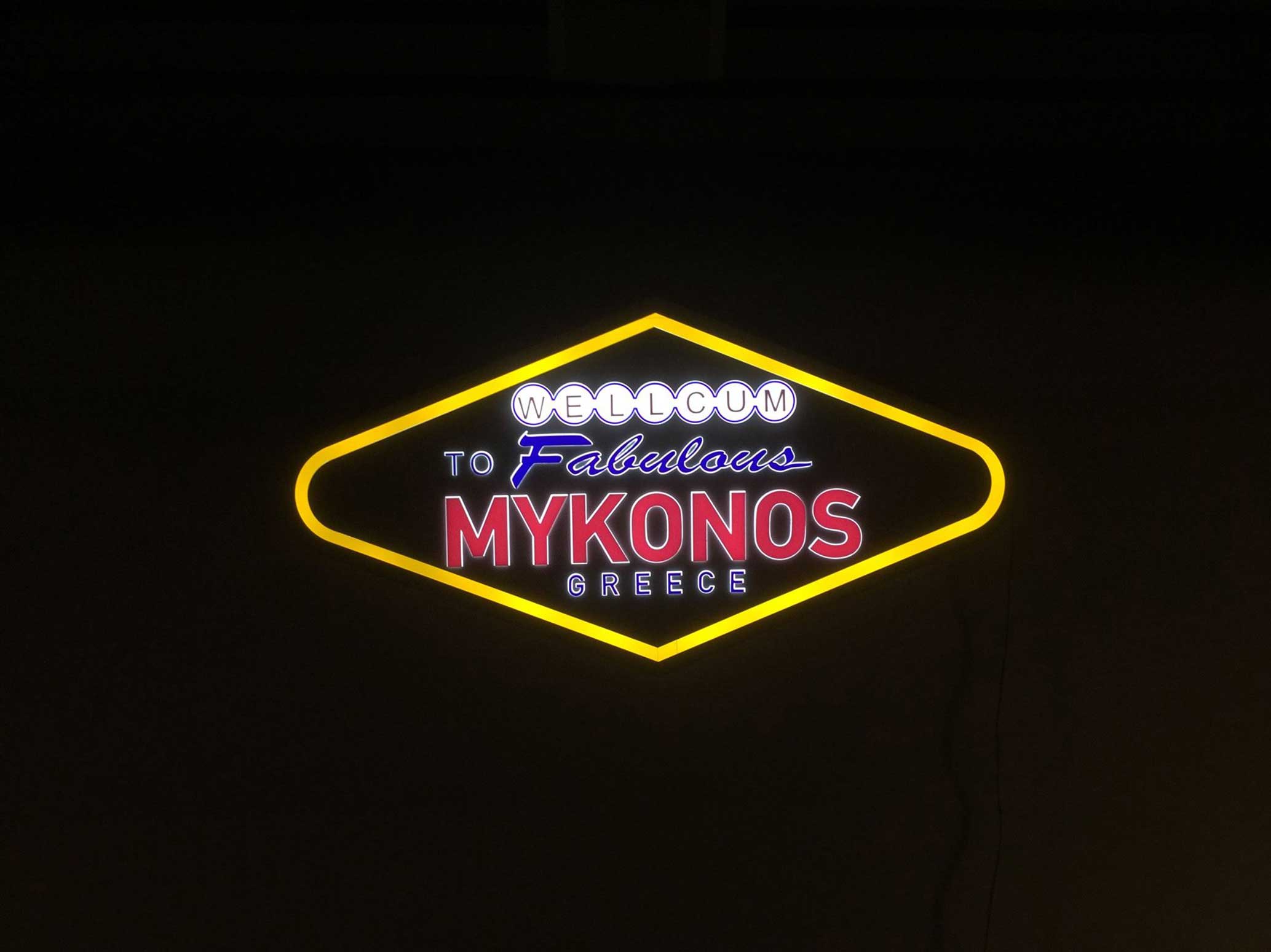 WELLCUM TO MYKONOS