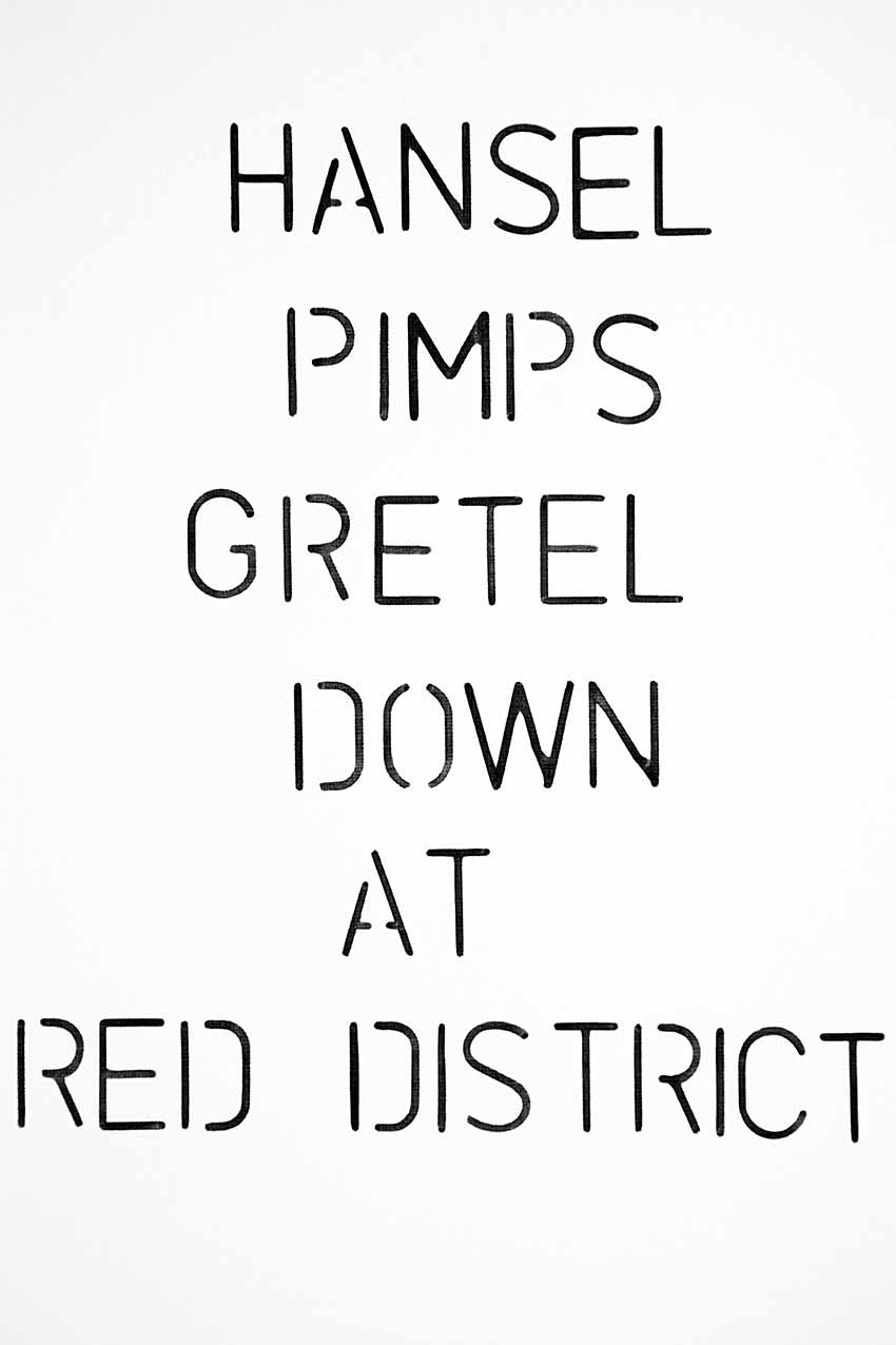 HANSEL PIMPS GRETEL DOWN AT RED DISTRICT